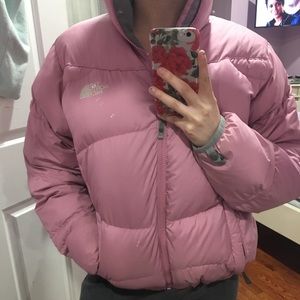 Pink NorthFace Jacket